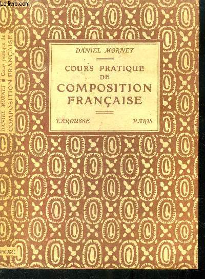 Cours pratique de composition franaise
