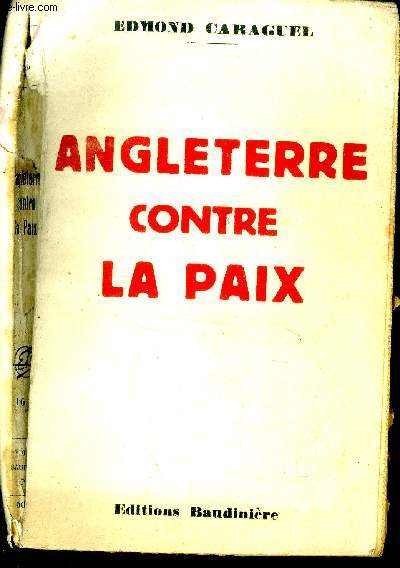 Angleterre contre la paix