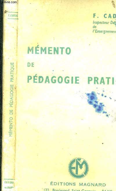 Mmento de pdagogie pratique