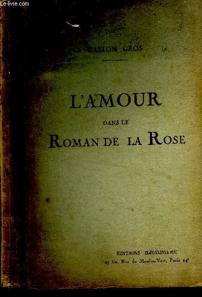 L'Amour dans le roman de la Rose