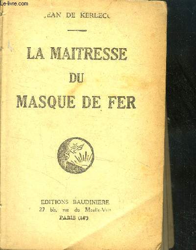 La maitresse du masque de fer