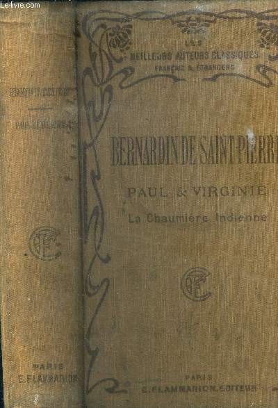 Paul et Virginie. La chaumire Indienne.
