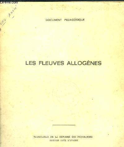 Les fleuves allognes.