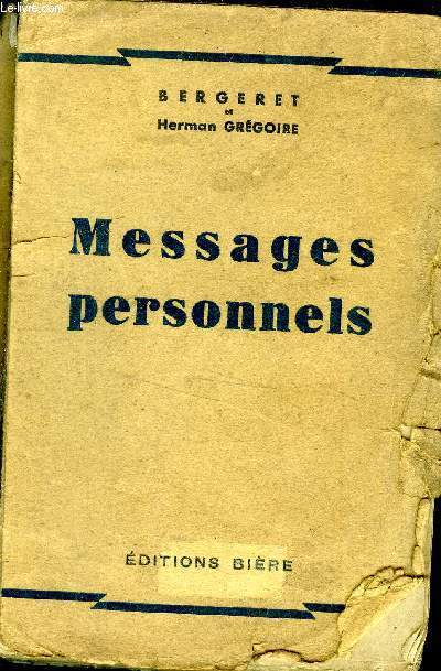 Messages personnels