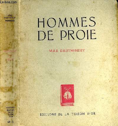 Hommes de proie