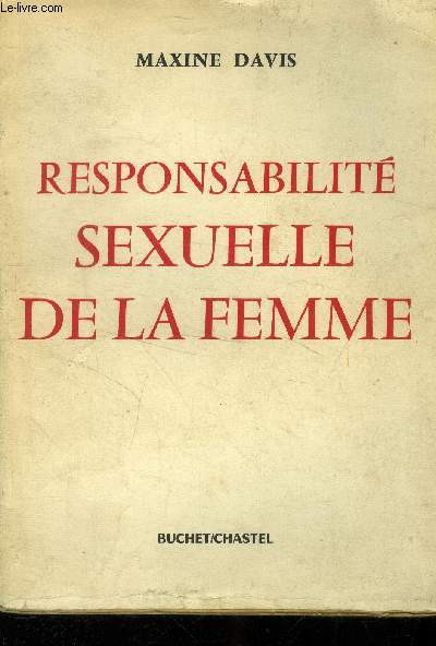 Responsabilit sexuelle de la femme