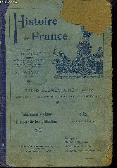 Histoire de France, cours lmentaire