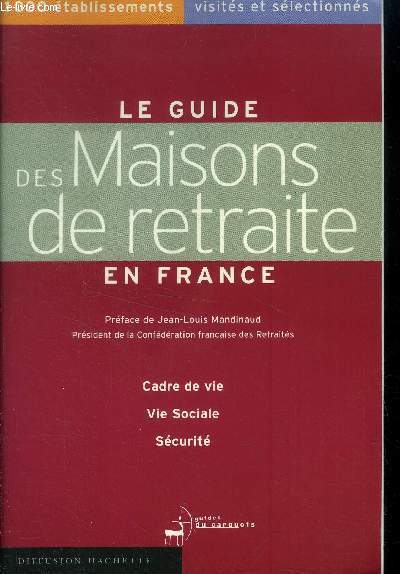 Le guide des maisons de retraites en France