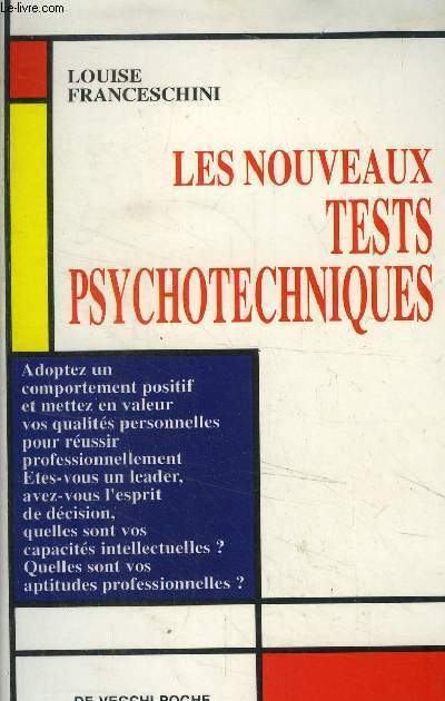 Les nouveaux tests psychotechniques