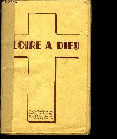 Gloire  Dieu