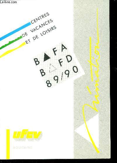 BAFA/BAFD 89/90