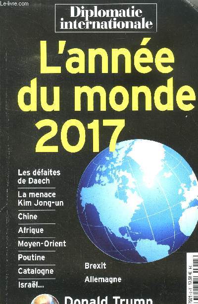 Diplomatie internationale n5 - l'anne du monde 2017