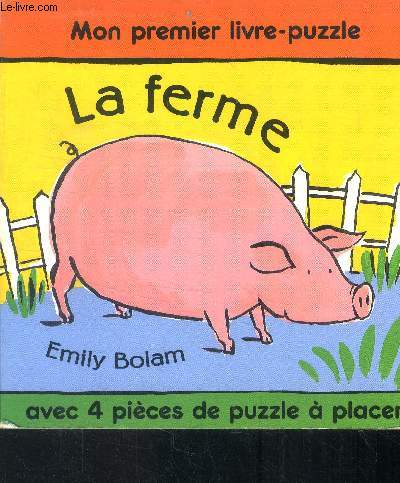 La ferme - mon premier livre puzzle