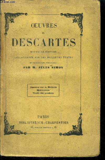 Ouvres de Descartes