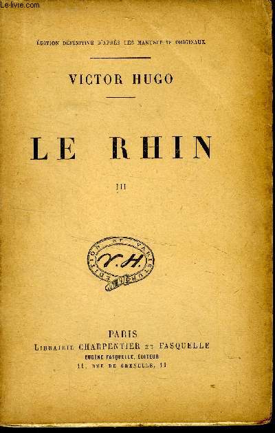Le Rhin III