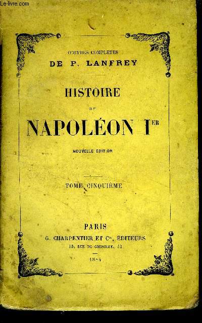 Histoire de Napolon Ier