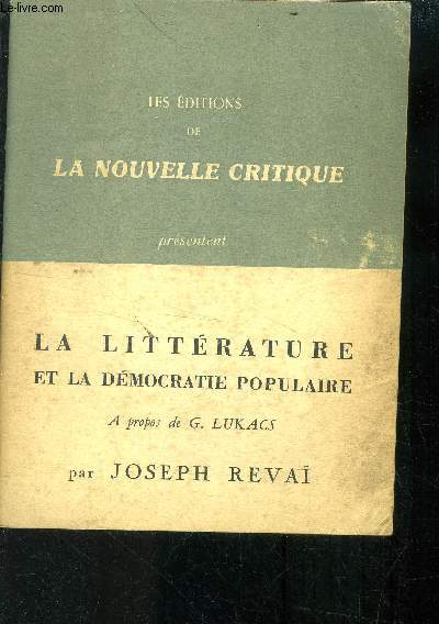 La littrature et la dmocratie populaire