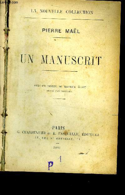 Un manuscrit