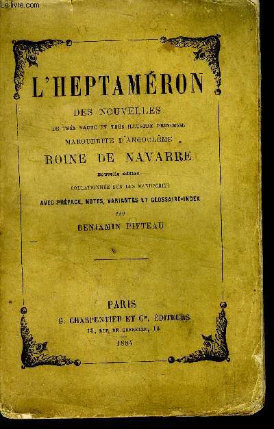L'heptamron Des nouvelles