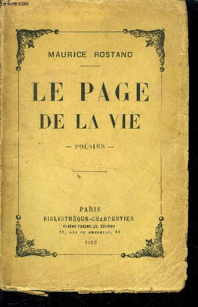 La page de la vie