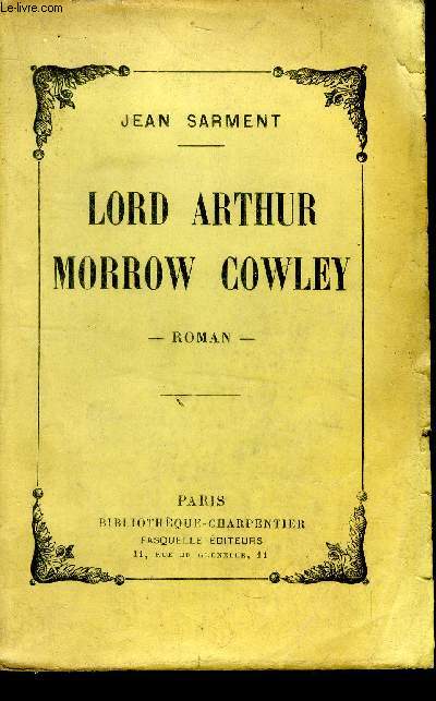 Lord Arthur Morow Cowley