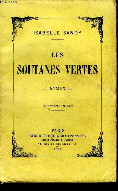 Les soutanes vertes