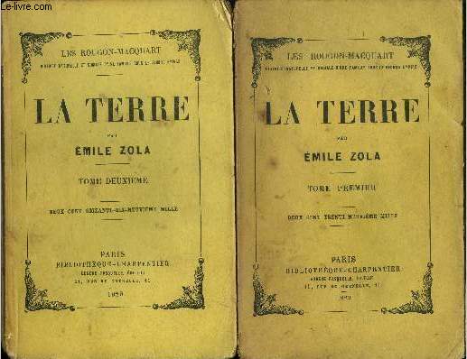La Terre Tome I et II.