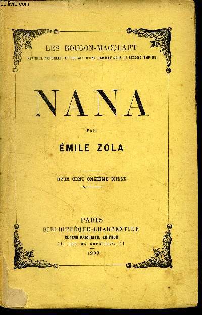 Nana Edition complte en un volume