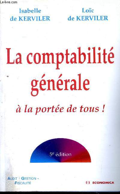 La comptabilit gnrale  la porte de tous!