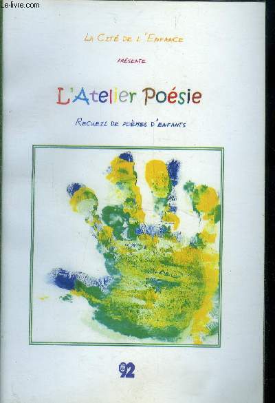L'atelier posie- Recueil de pomes d'enfants