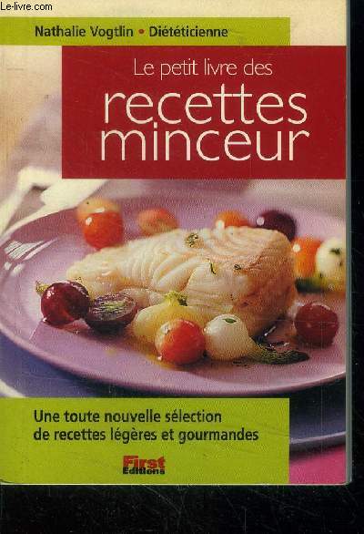 Le petit livre des recettes minceur