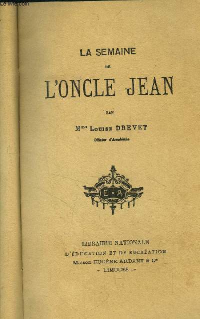 La semaine de l'oncle Jean