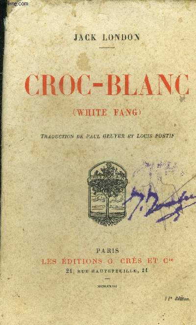 Croc-Blanc (White fang)