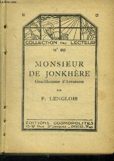 Monsieur de Jonkhre, collection du lecteur n80