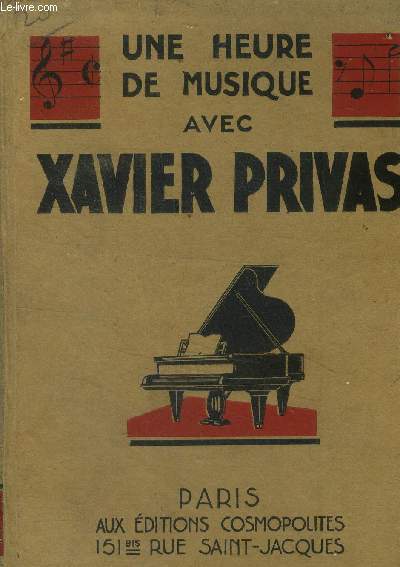 Une heure de musique avec Xavier Privas