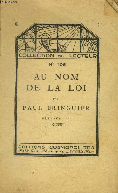 Au nom de la loi, collection du lecteur n 106