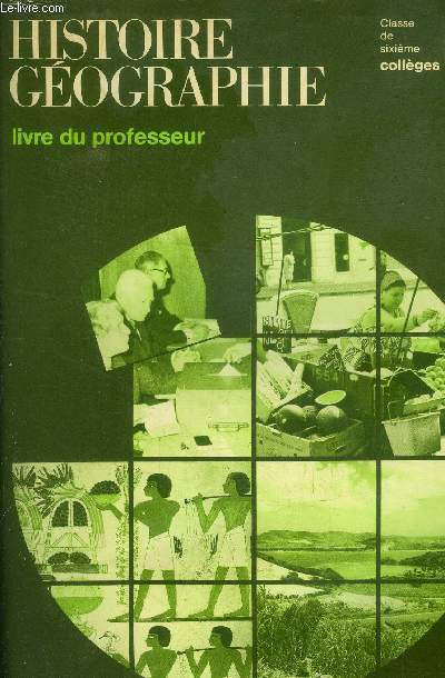 Histoire gographie sixime , livre du professeur