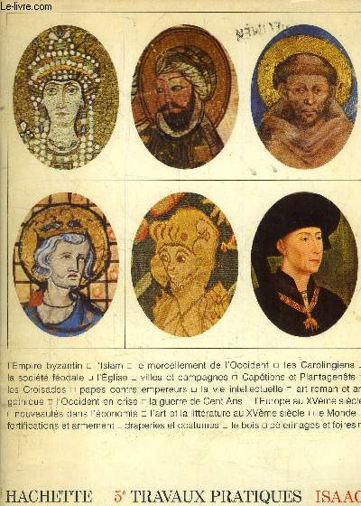 Cahier de travaux pratiques 5e. Le moyen ge (476-1492), collection Isaac