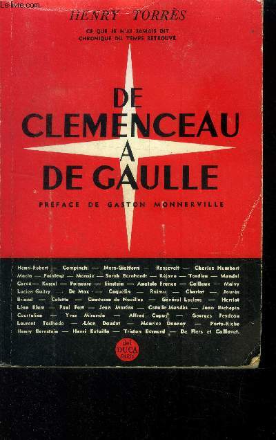 De Clmenceau  De Gaulle