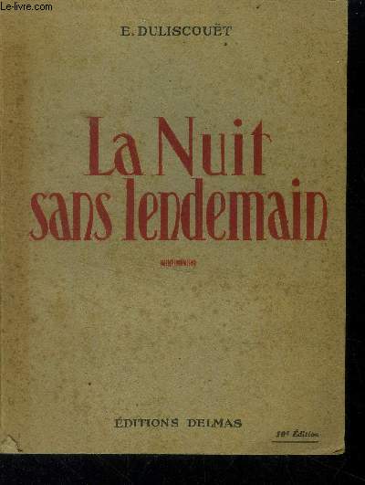 La nuit sans lendemain