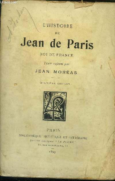 L'histoire de Jean de Paris roi de France