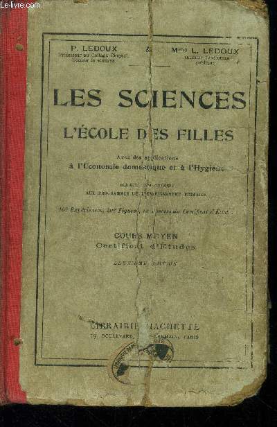 Les sciences a l'cole des filles