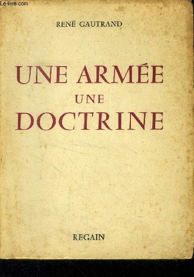 Une arme une doctrine