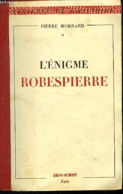 L'nigme Robespierre