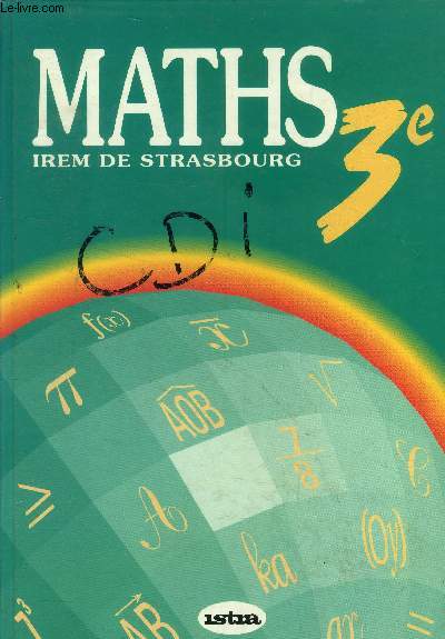 Mathmatiques, 3e