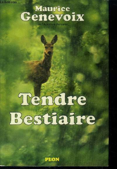 Tendre bestiaire