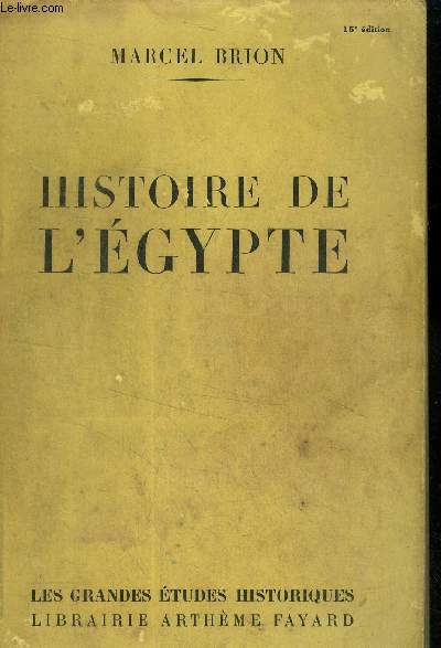 Histoire de l'Egypte