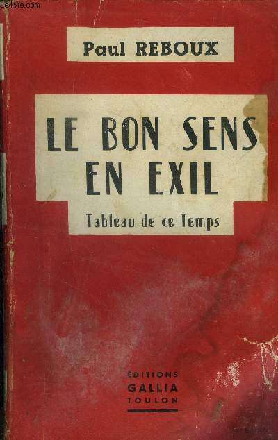 Le bon sens en exil