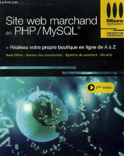 Site web marchand en PHP/MySQL