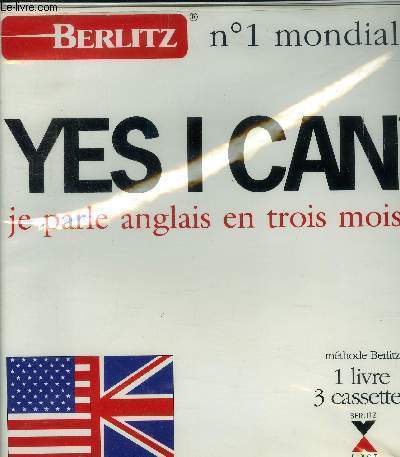 Yes i can. Je parle anglais en 3 mois. Mthode Berlitz